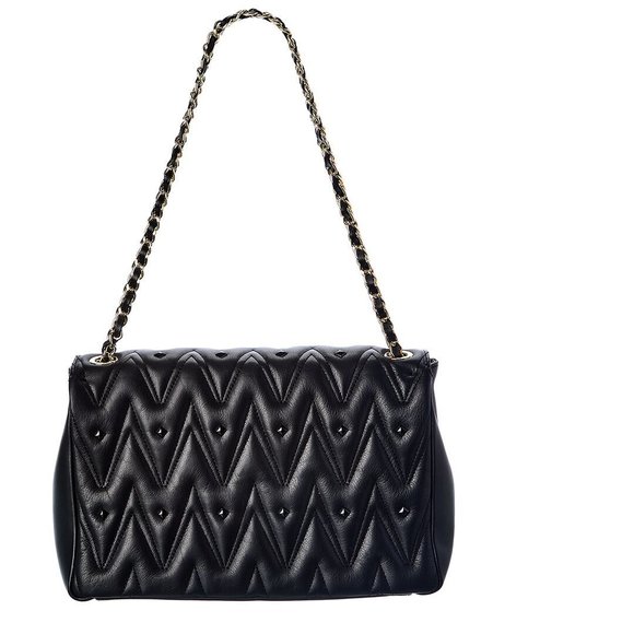 Valentino by Mario Valentino Posh D Leather Shoulder Bag - Picture 2 of 5